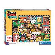 Clementoni Jigsaw Puzzle Super Color Emoji Town, 180pcs.