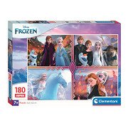 Clementoni Legpuzzel Super Color Disney Frozen, 180st.