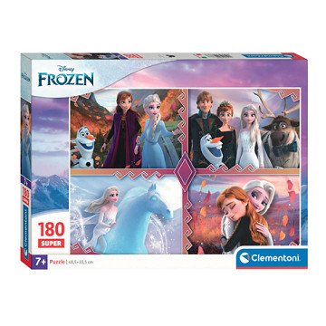 Clementoni Jigsaw Puzzle Super Color Disney Frozen, 180pcs.