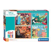 Clementoni Jigsaw Puzzle 4in1 Disney Animals