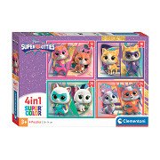 Clementoni 4-in-1 Planes Super Kit – Puzzle, Memo E Domino Per Bambini Dai 4 Anni