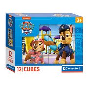 Clementoni Blockpuzzle PAW Patrol, 12 Teile.