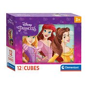 Clementoni Block Puzzle Disney Princess, 12pcs.