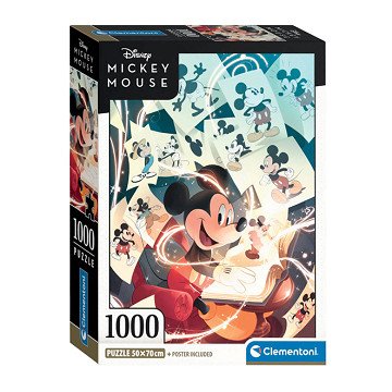 Clementoni Puzzle Mickey Mouse, 1000 Teile.