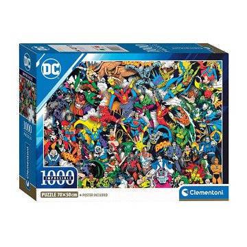 Clementoni Jigsaw Puzzle DC Comics Justice League, 1000pcs.