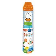 Clementoni Baby - Miffy Clemmy Soft Blocks in Tube, 5pcs.