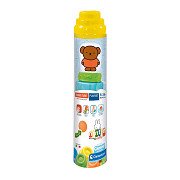 Clementoni Baby - Miffy Boris Clemmy Soft Blocks in Tube, 5pcs.