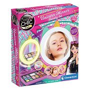Clementoni Crazy Chic - Unicorn Mirror with LED Ring Light