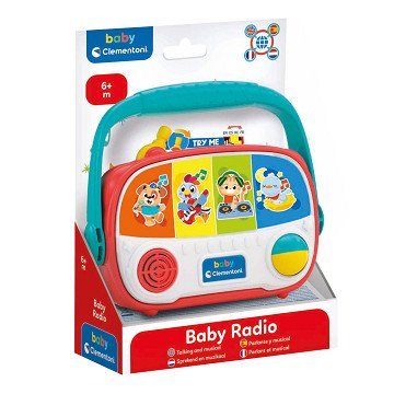 Clementoni Baby Sprechendes und Musikalisches Radio