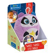 Clementoni Baby Twinkle Twinkle Little Panda , Plüschtier, Nachtlicht