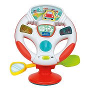 Clementoni Baby Activity Steering Wheel with Suction Cup