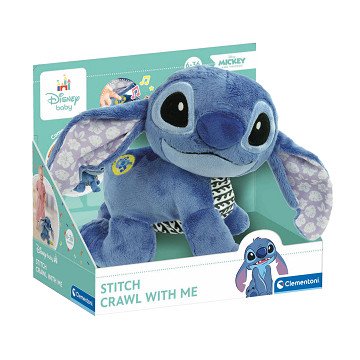 Clementoni Baby Disney Stitch Krabbel- und interaktives Plüschtier