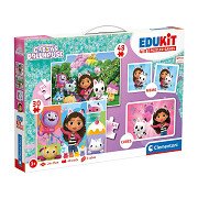 Clementoni Gabby's Dollhouse Edukit 4in1 Puzzles and Games