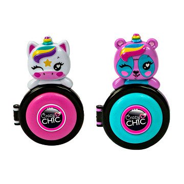 Clementoni Crazy Chic Haarkreide Einhorn Rosa/Blau