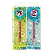 Clementoni Crazy Chic Eyeshadow and Lipliner Flower - Turquoise/Blue