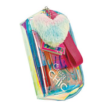 Clementoni Crazy Chic Schminktasche Herz mit Make-up