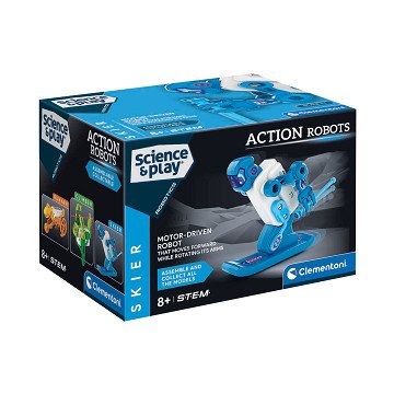Clementoni Science & Games Action Robots – Skifahrer