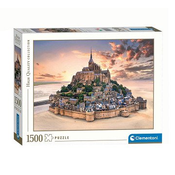 Clementoni Puzzle Mont Saint-Michel, 1500 Teile.
