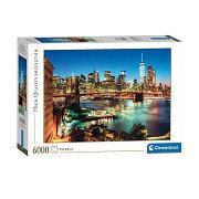 Clementoni Puzzle Lichter der Brooklyn Bridge, 6000 Teile.