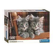 Clementoni Legpuzzel Kittens, 500st.