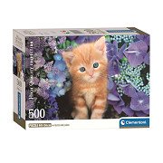 Clemetoni Jigsaw Puzzle Ginger Cat, 500pcs.