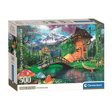 Clementoni Jigsaw Puzzle The Old Shoe House, 500pcs.