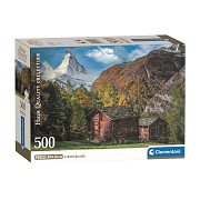 Clementoni Legpuzzel Charming Matterhorn, 500st.