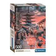 Clementoni Puzzle Abend in Kyoto, 500 Teile.