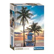 Clementoni Jigsaw Puzzle Miami Beach Florida, 500pcs.