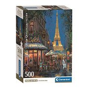 Clementoni Jigsaw Puzzle Night at the Eiffel Café, 500pcs.
