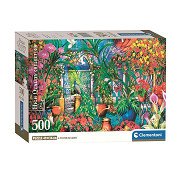 Clementoni Jigsaw Puzzle The Greenhouse Caretakers, 500pcs.
