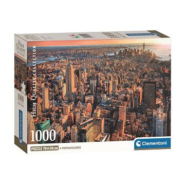 Clementoni Jigsaw Puzzle New York City, 1000pcs.