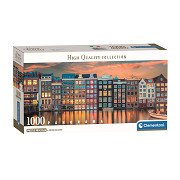 Clementoni Jigsaw Puzzle Bright Amsterdam, 1000 pcs.