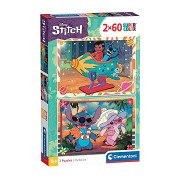 Clementoni Puzzle Stitch, 2x60 Teile.