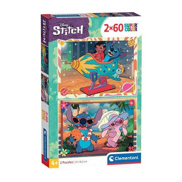 Clementoni Puzzle Stitch, 2x60 Teile.