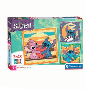 Clementoni Jigsaw Puzzle Square Stitch, 3x48pcs.