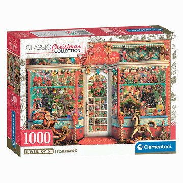 Clementoni Christmas Shop Puzzle - 500 pcs.