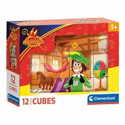 Clementoni Block Puzzle Sinterklaas - 12 pcs.