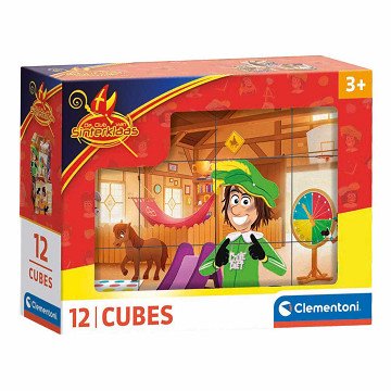 Clementoni Block Puzzle Sinterklaas - 12 pcs.