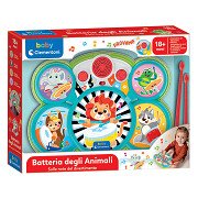 Clementoni Baby Drumset Animals