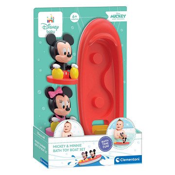 Clementoni Baby Baby Bath Toy Boat Mickey & Minnie