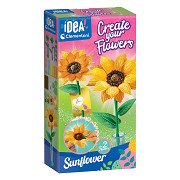 Clementoni-Idee: Blumen selber machen – Sonnenblume