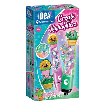Clementoni Idea Make Your Own Highlighters - Garden
