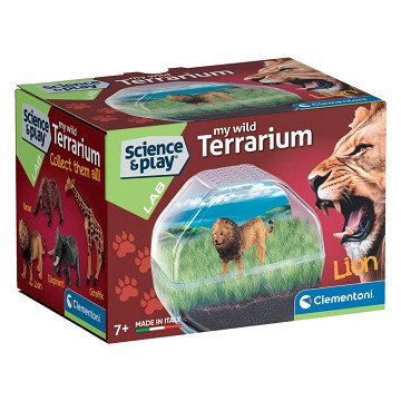 Clementoni Science & Play My Wild Terrarium - Lion