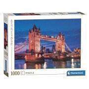 Clementoni Puzzle Tower Bridge bei Nacht - 1000 Teile