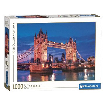 Clementoni Jigsaw Puzzle Tower Bridge at Night - 1000 pieces