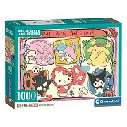 Clementoni Legpuzzel Hello Kitty und Freunde - 1000 Stück.