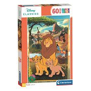 Clementoni Maxi-Puzzle Der König der Löwen – 60 Teile
