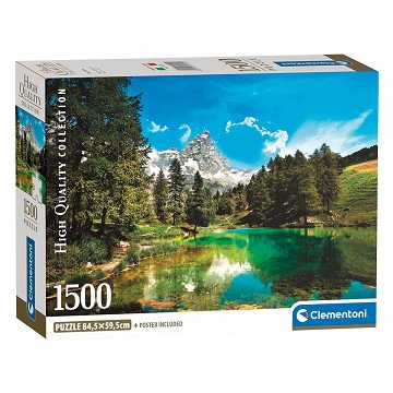 Clementoni Jigsaw Puzzle Blue Lake - 1500 pieces