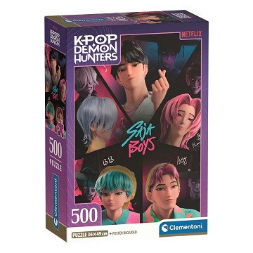 Clementoni Jigsaw Puzzle K-Pop Demon Hunters 2 - 1000 pieces.